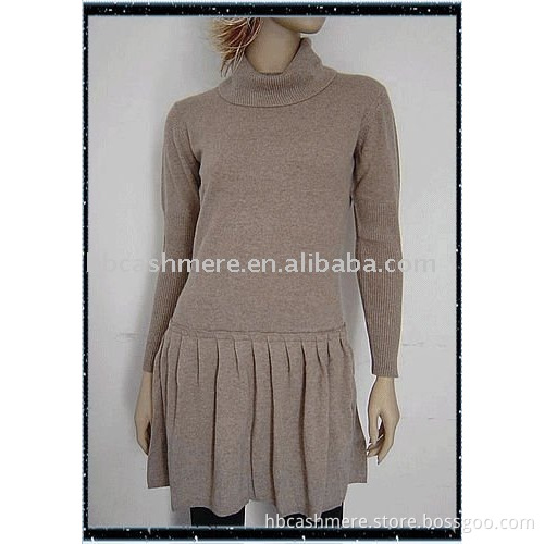 Ladies' Long Style Fashion Cashmere Sweater